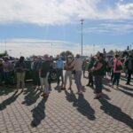 31.08.2020. Chęciny. Testy na obecność koronawirusa dla nauczycieli z gminy Chęciny / Michał Kita / Radio Kielce