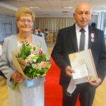 04.08.2020. Jędrzejów. Uroczystość 50-lecia pożycia małżeńskiego. Barbara i Andrzej Borek / Ewa Pociejowska-Gawęda / Radio Kielce