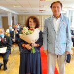 04.08.2020. Jędrzejów. Uroczystość 50-lecia pożycia małżeńskiego. Anna Kwaśnik-Gliwińska i Tadeusz Gliwiński / Ewa Pociejowska-Gawęda / Radio Kielce