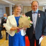 04.08.2020. Jędrzejów. Uroczystość 50-lecia pożycia małżeńskiego. Władysława i Henryk Krzysztofik / Ewa Pociejowska-Gawęda / Radio Kielce