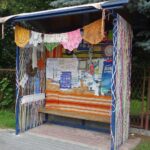 05.08.2020. Mierzyn. Przystanek autobusowy / Ewa Pociejowska-Gawęda / Radio Kielce