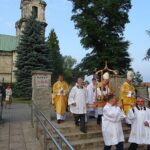 29.08.2020. Jędrzejów. Poświęcenie figury bł. Wincentego Kadłubka / Ewa Pociejowska-Gawęda / Radio Kielce