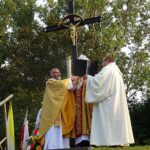 29.08.2020. Jędrzejów. Poświęcenie figury bł. Wincentego Kadłubka / Ewa Pociejowska-Gawęda / Radio Kielce