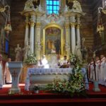 30.08.2020 Mnichów. Koronacja obrazu Matki Bożej z Dzieciątkiem / Ewa Pociejowska-Gawęda / Radio Kielce