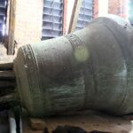 Sandomierz. Dzwon Johanes z 1389 roku przed renowacją  / Marcin Lisak