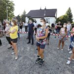 06.08.2020. Niewachlów. Spotkanie z mieszkańcami