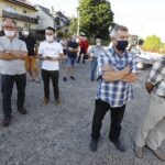 06.08.2020. Niewachlów. Spotkanie z mieszkańcami