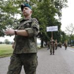 05.08.2020 Kraków. Marsz Szlakiem I Kompanii Kadrowej / Jarosław Kubalski / Radio Kielce