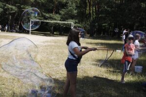 02.08.2020. Kielce. Bubble Day / Jarosław Kubalski / Radio Kielce