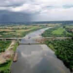 11.08.2020 Nowy Korczyn. Most na Wiśle / Jarosław Kubalski / Radio Kielce