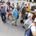 08.08.2020. Kielce. 39. Piesza Pielgrzymka Diecezji Kieleckiej na Jasną Górę / Jarosław Kubalski / Radio Kielce