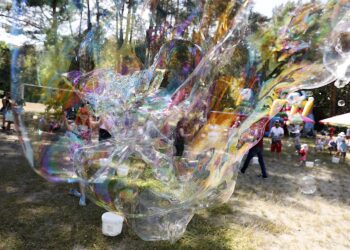 02.08.2020. Kielce. Bubble Day / Jarosław Kubalski / Radio Kielce