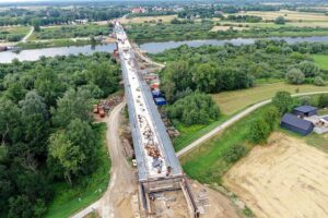 11.08.2020 Nowy Korczyn. Most na Wiśle / Jarosław Kubalski / Radio Kielce