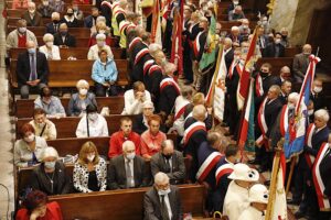 31.08.2020 Kielce. 40. rocznica powstania Solidarności. Msza święta w katedrze / Jarosław Kubalski / Radio Kielce