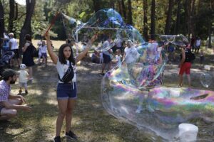 02.08.2020. Kielce. Bubble Day / Jarosław Kubalski / Radio Kielce