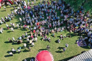 30.08.2020. Tokarnia. Gala finałowa konkursu „Jawor - u źródeł kultury” / Jarosław Kubalski / Radio Kielce