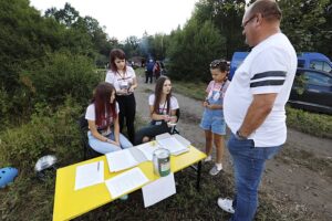 23.08.2020 Złota Woda. Festyn charytatywny na rzecz leczenia 5 letniego Antosia Plewińskiego / Jarosław Kubalski / Radio Kielce