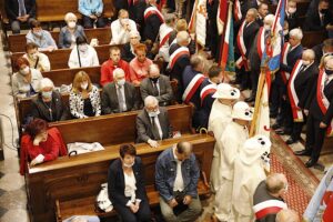 31.08.2020 Kielce. 40. rocznica powstania Solidarności. Msza święta w katedrze / Jarosław Kubalski / Radio Kielce