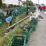 04.08.2020. Morawica. Wypadek ciężarówki przewożącej piwo / Jarosław Kubalski / Radio Kielce