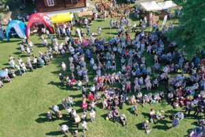 30.08.2020. Tokarnia. Gala finałowa konkursu „Jawor - u źródeł kultury” / Jarosław Kubalski / Radio Kielce