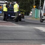 28.08.2020 Kielce. Akcja profilaktyczna o podstawowych zasadach bezpiecznego zachowania na przejazdach kolejowych / Jarosław Kubalski / Radio Kielce