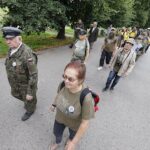 05.08.2020 Kraków. Marsz Szlakiem I Kompanii Kadrowej / Jarosław Kubalski / Radio Kielce