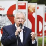 31.08.2020 Kielce. Otwarcie wystawy „Tu rodziła się Solidarność”. Na zdjęciu Krzysztof Lipiec - poseł / Jarosław Kubalski / Radio Kielce