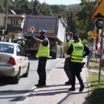 28.08.2020 Kielce. Akcja profilaktyczna o podstawowych zasadach bezpiecznego zachowania na przejazdach kolejowych / Jarosław Kubalski / Radio Kielce