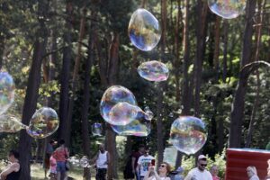 02.08.2020. Kielce. Bubble Day / Jarosław Kubalski / Radio Kielce