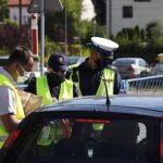 28.08.2020 Kielce. Akcja profilaktyczna o podstawowych zasadach bezpiecznego zachowania na przejazdach kolejowych / Jarosław Kubalski / Radio Kielce