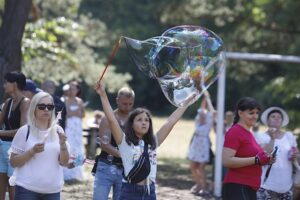 02.08.2020. Kielce. Bubble Day / Jarosław Kubalski / Radio Kielce