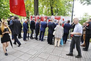 31.08.2020 Kielce. Otwarcie wystawy „Tu rodziła się Solidarność” / Jarosław Kubalski / Radio Kielce