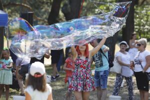 02.08.2020. Kielce. Bubble Day / Jarosław Kubalski / Radio Kielce