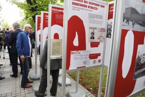 31.08.2020 Kielce. Otwarcie wystawy „Tu rodziła się Solidarność” / Jarosław Kubalski / Radio Kielce