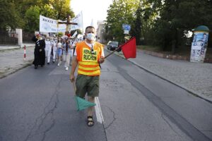 09.08.2020. Kielce. 39. Piesza Pielgrzymka Kielecka na Jasną Górę wyruszyła ze stolicy województwa świętokrzyskiego / Jarosław Kubalski / Radio Kielce