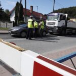 28.08.2020 Kielce. Akcja profilaktyczna o podstawowych zasadach bezpiecznego zachowania na przejazdach kolejowych / Jarosław Kubalski / Radio Kielce