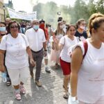 08.08.2020. Kielce. 39. Piesza Pielgrzymka Diecezji Kieleckiej na Jasną Górę / Jarosław Kubalski / Radio Kielce