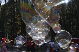 02.08.2020. Kielce. Bubble Day / Jarosław Kubalski / Radio Kielce