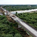11.08.2020 Nowy Korczyn. Most na Wiśle / Jarosław Kubalski / Radio Kielce