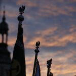 31.08.2020 Kielce. 40. rocznica powstania Solidarności. Złożenie kwiatów pod pomnikiem księdza Jerzego Popiełuszki / Jarosław Kubalski / Radio Kielce