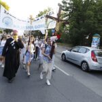 09.08.2020. Kielce. 39. Piesza Pielgrzymka Kielecka na Jasną Górę wyruszyła ze stolicy województwa świętokrzyskiego / Jarosław Kubalski / Radio Kielce
