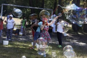 02.08.2020. Kielce. Bubble Day / Jarosław Kubalski / Radio Kielce