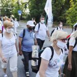 09.08.2020. Kielce. 39. Piesza Pielgrzymka Kielecka na Jasną Górę wyruszyła ze stolicy województwa świętokrzyskiego / Jarosław Kubalski / Radio Kielce