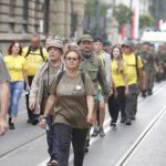 05.08.2020 Kraków. Marsz Szlakiem I Kompanii Kadrowej / Jarosław Kubalski / Radio Kielce