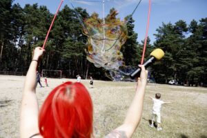 02.08.2020. Kielce. Bubble Day / Jarosław Kubalski / Radio Kielce