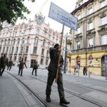 05.08.2020 Kraków. Marsz Szlakiem I Kompanii Kadrowej / Jarosław Kubalski / Radio Kielce