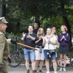 05.08.2020 Kraków. Marsz Szlakiem I Kompanii Kadrowej / Jarosław Kubalski / Radio Kielce