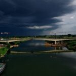 11.08.2020 Nowy Korczyn. Most na Wiśle / Jarosław Kubalski / Radio Kielce