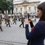 05.08.2020 Kraków. Marsz Szlakiem I Kompanii Kadrowej / Jarosław Kubalski / Radio Kielce