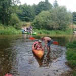 22.08.2020 Wolica. VI Spływ Kajakowy „U źródeł chrześcijaństwa” / Iwona Murawska / Radio Kielce